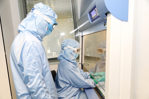 Werken in de cleanroom