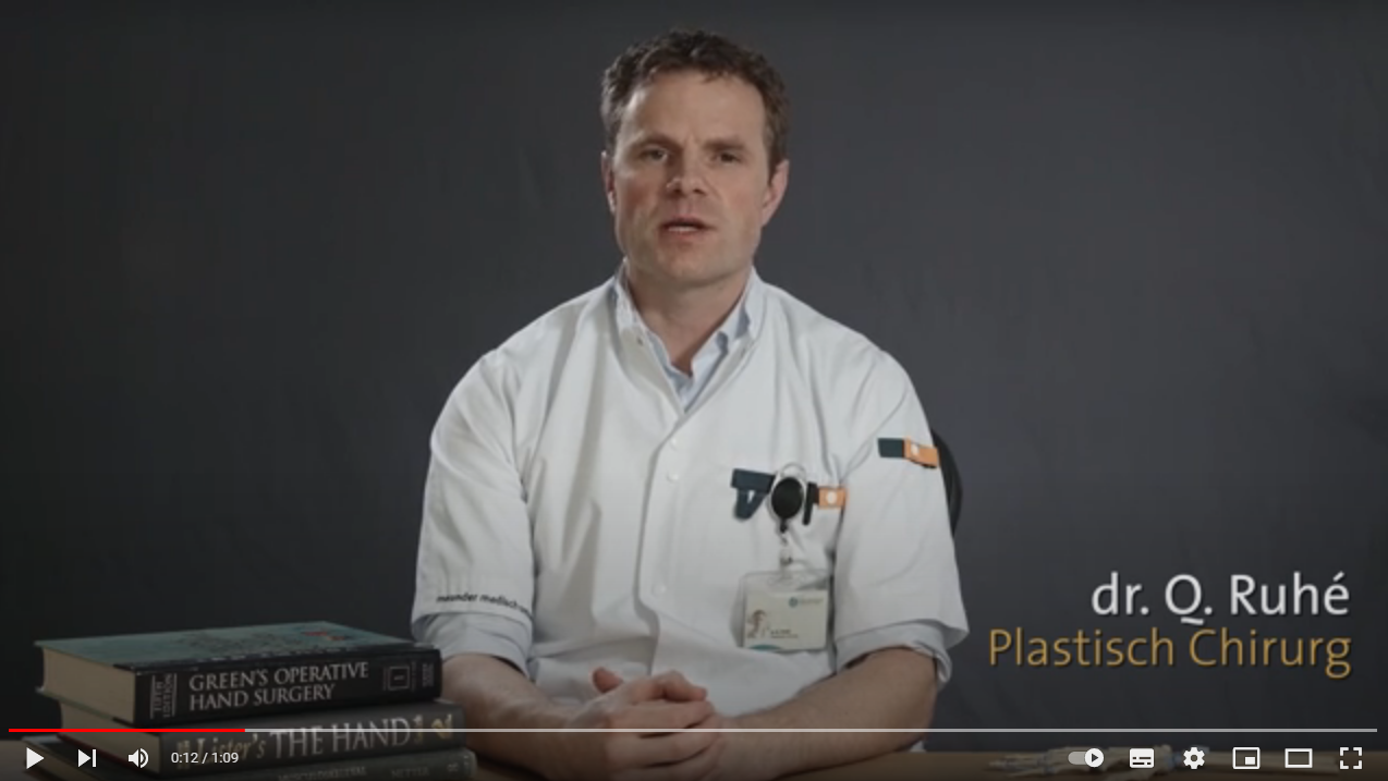 Plastisch chirurg Ruhé aan het woord