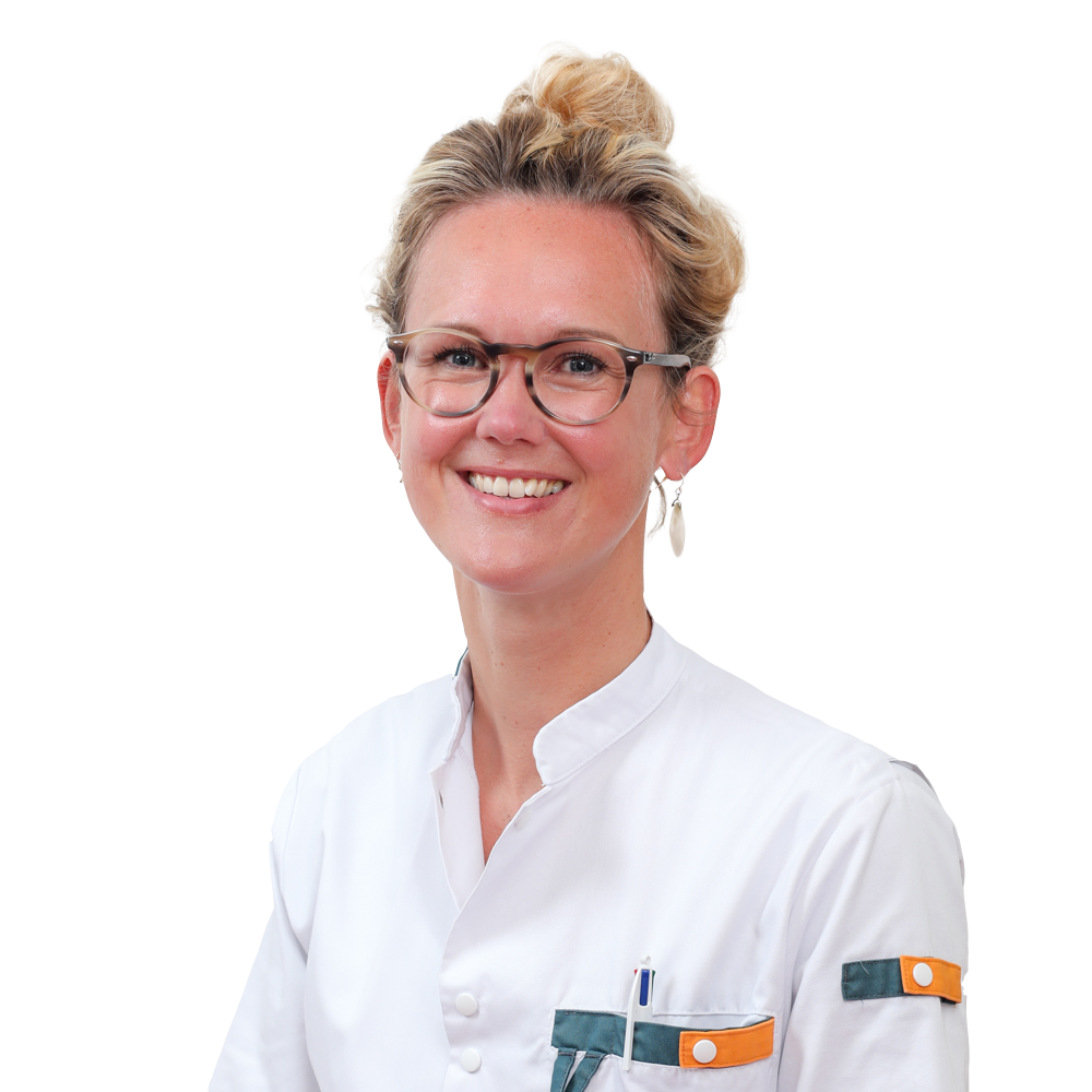 Pasfoto van L.A.E. (Leontien) Hendriks-Boekweit