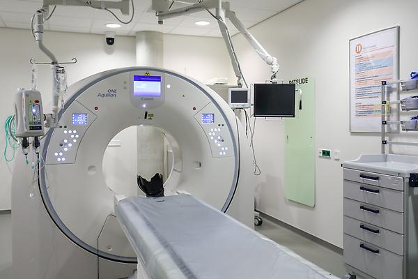 CT (computertomograaf) bij Radiologie